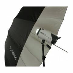 PRIO Giant Schirm silber 185 mit Frontdiffusor
