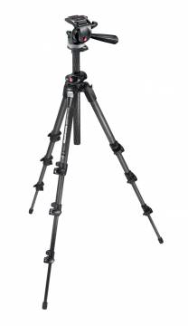Carbon Stativ 190CXPRO4 mit Mini 3-Wege-Kopf