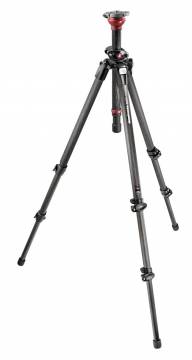 Carbon Stativ 055CXPRO3 mit Carbon Nivellier-Mittelsäule (bis 8 kg Belastung)