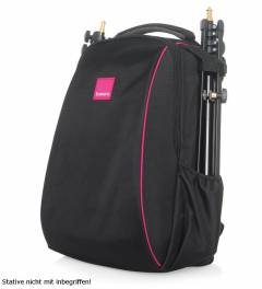 Transporttasche/-Rucksack für 2 Blitzköpfe mit Zubehör