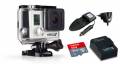 HERO3+ Black Edition + wasserdichtes + 64 GB Sandisk Ultra Class 10 Speicherkarte + Ladegerät