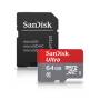 Ultra microSDXC UHS-I 30 MB/s 64 GB mit Adapter