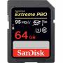 Extreme Pro SDHC UHS-I 95 MB/s (633x) 64 GB